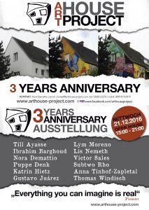 Open House: 3rd. Year Anniversary @ ART HOUSE PROJECT | Eisenstadt | Burgenland | Austria