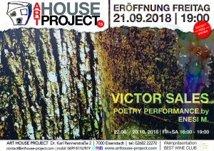 AHP 15: Víctor Sales @ ART HOUSE Project | Eisenstadt | Burgenland | Austria